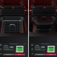 Carregamento de peças impressas em 3D no SprintRay NanoWash